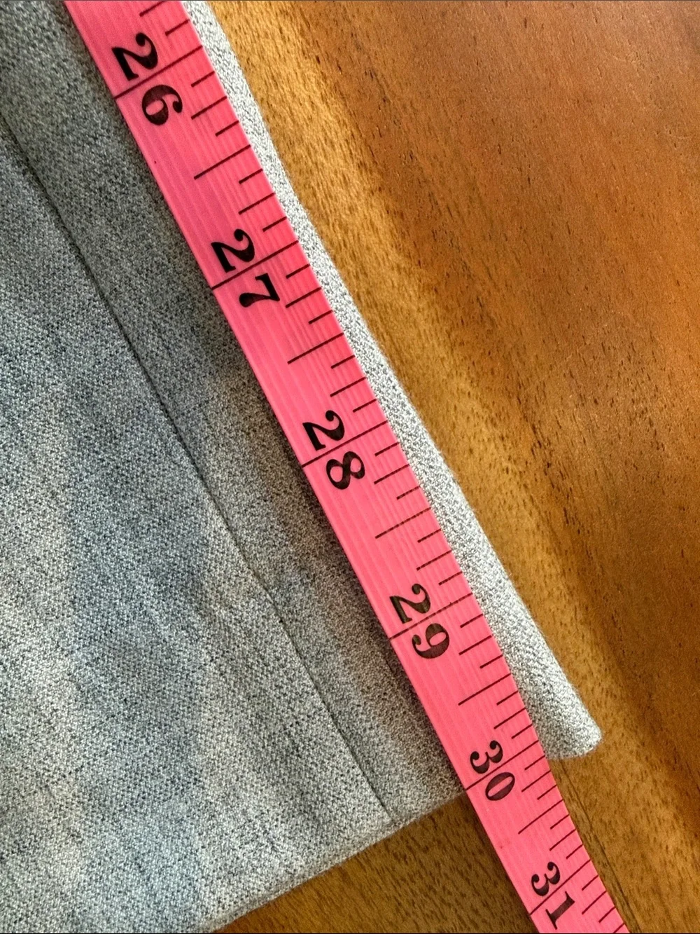 NWT Abercrombie & Fitch A&F Sloane Tailored Wide Leg Pant in Grey - Picture 7 of 7